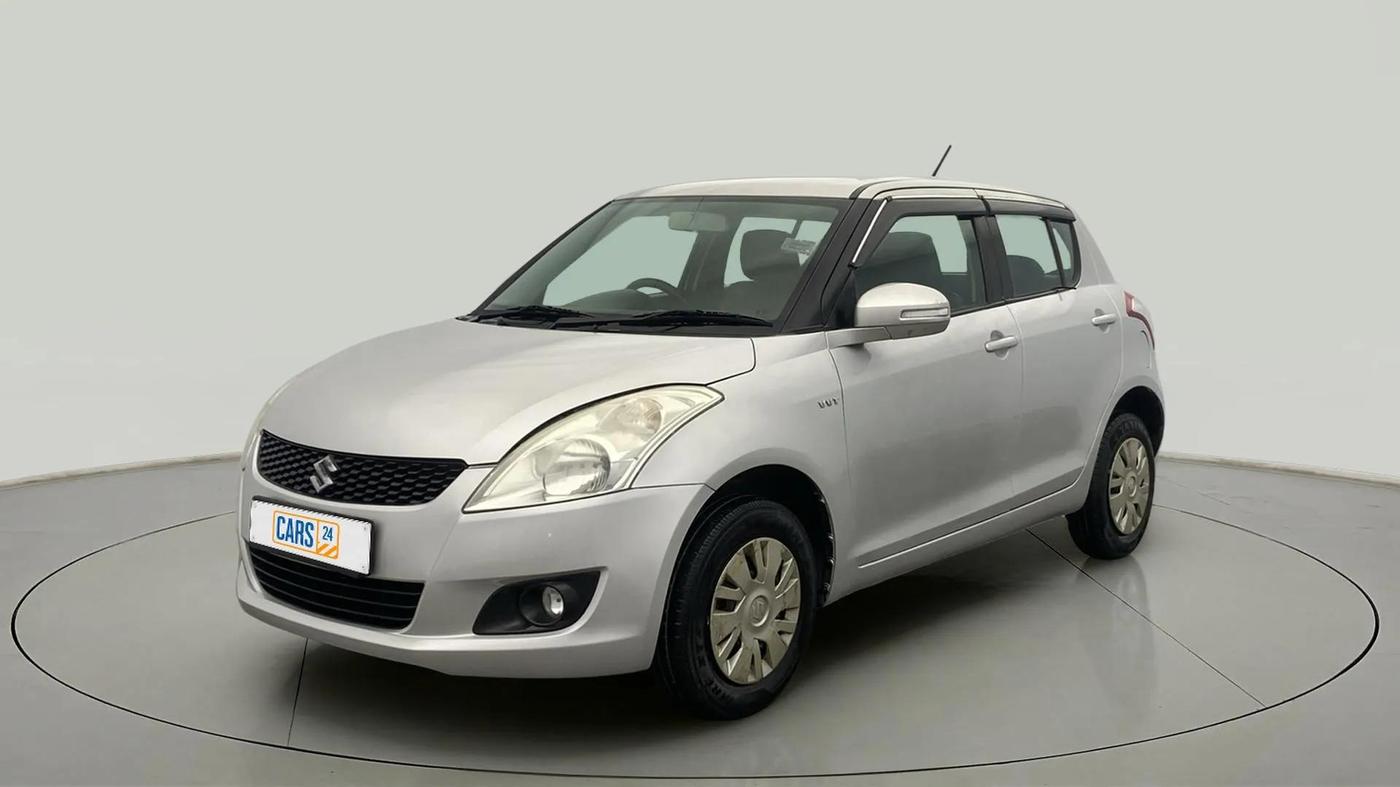 2014 Maruti Swift VXI, Petrol, Manual, 83,744 km, Left Front Diagonal
