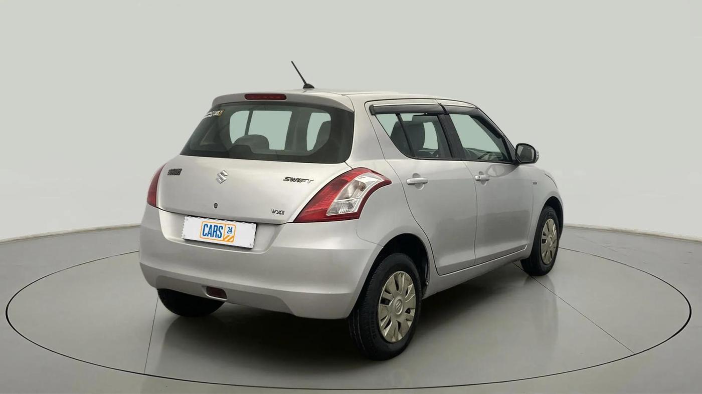 2014 Maruti Swift VXI, Petrol, Manual, 83,744 km, Right Back Diagonal