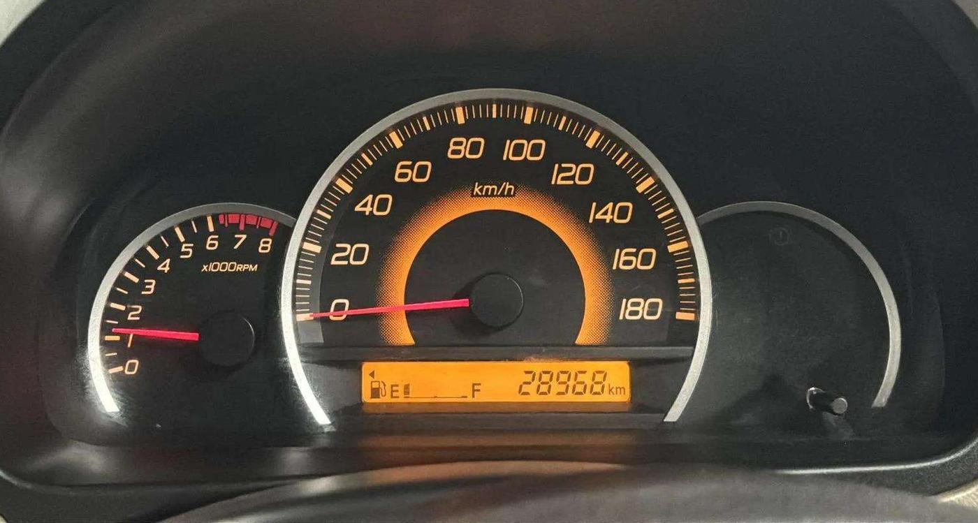2016 Maruti Wagon R 1.0 VXI, Petrol, Manual, 28,971 km, Odometer Image