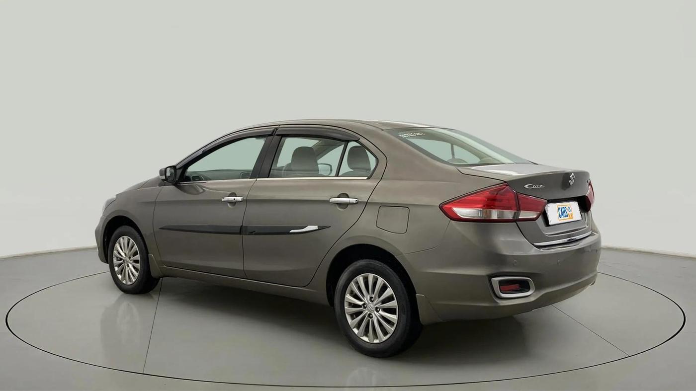 2021 Maruti Ciaz DELTA AT 1.5 SHVS PETROL, Petrol, Automatic, 39,949 km, Left Back Diagonal