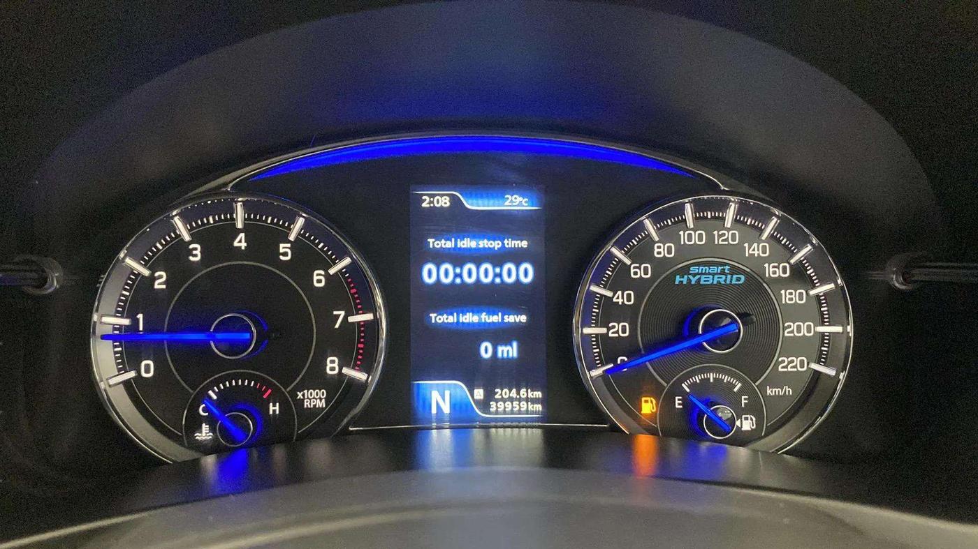 2021 Maruti Ciaz DELTA AT 1.5 SHVS PETROL, Petrol, Automatic, 39,949 km, Odometer Image