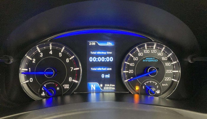 2021 Maruti Ciaz DELTA AT 1.5 SHVS PETROL, Petrol, Automatic, 39,949 km, Odometer Image