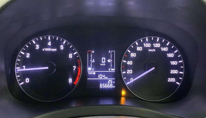 2016 Hyundai Creta S 1.6 PETROL, Petrol, Manual, 65,656 km, Odometer Image