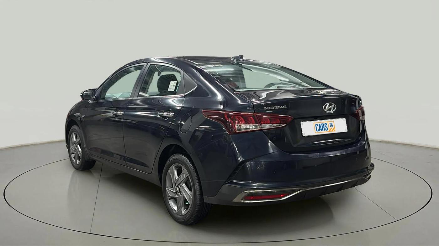 2021 Hyundai Verna SX 1.5 VTVT IVT, Petrol, Automatic, 15,068 km, Left Back Diagonal