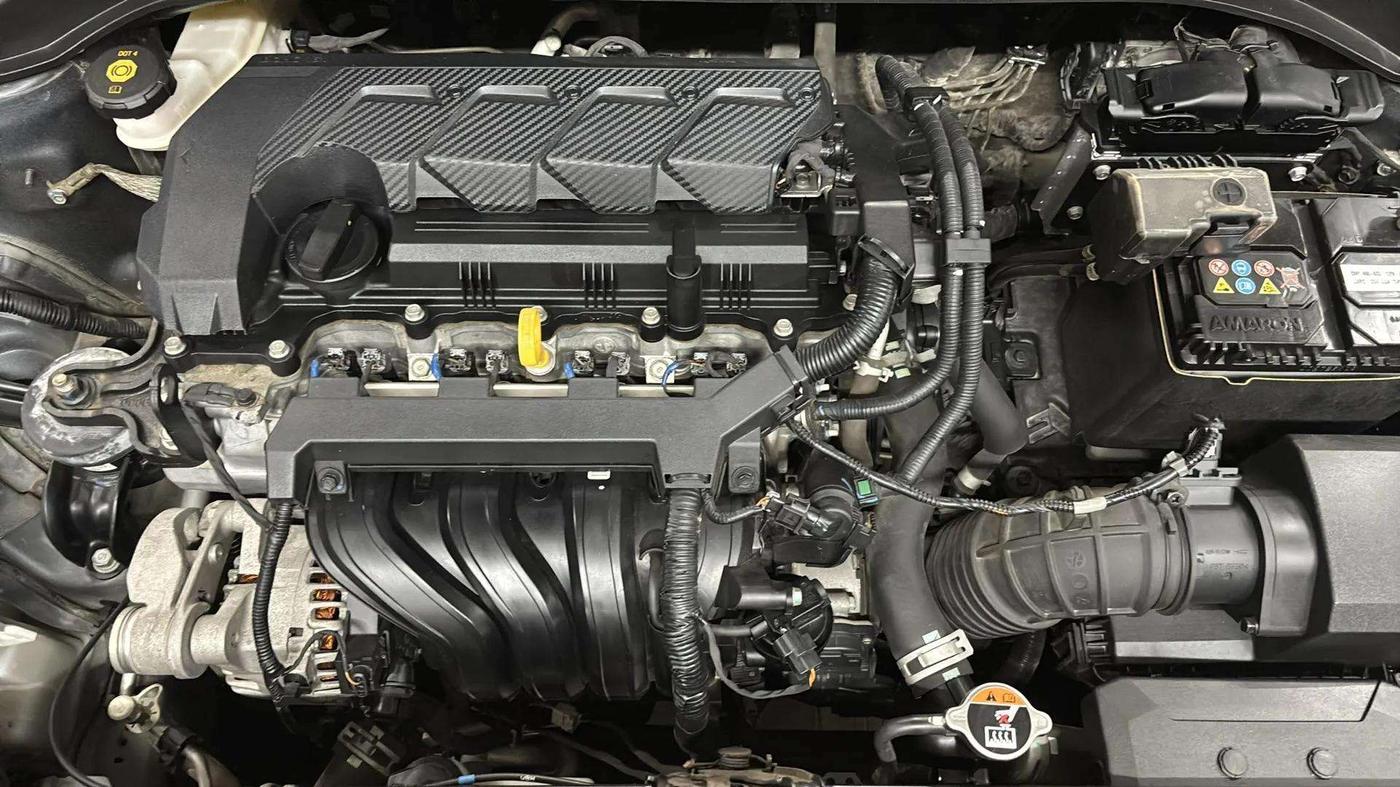 2021 Hyundai Verna SX 1.5 VTVT IVT, Petrol, Automatic, 15,068 km, Engine View