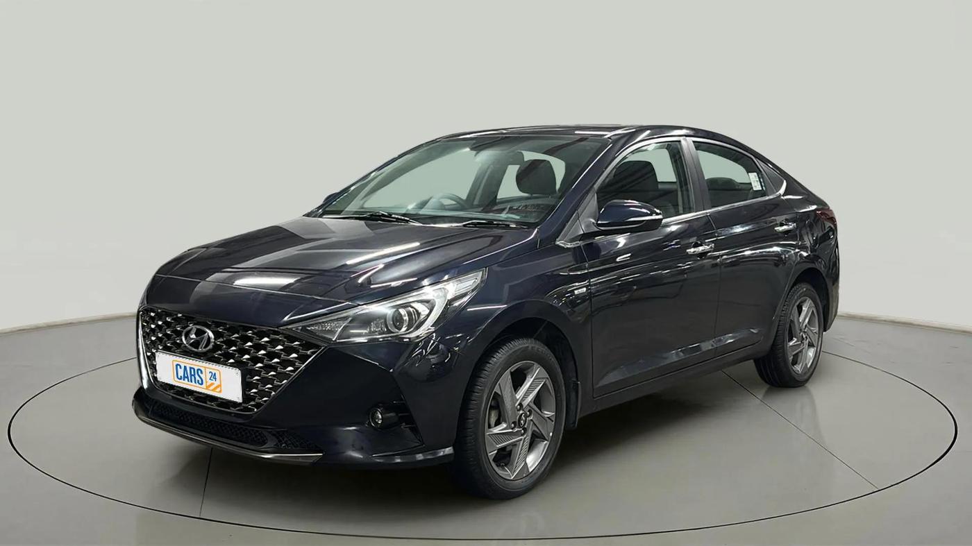 2021 Hyundai Verna SX 1.5 VTVT IVT, Petrol, Automatic, 15,068 km, Left Front Diagonal