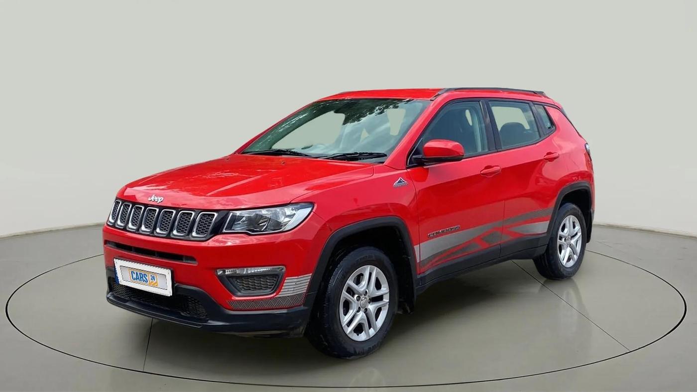 2019 Jeep Compass SPORT PLUS 1.4 PETROL, Petrol, Manual, 33,816 km, Left Front Diagonal