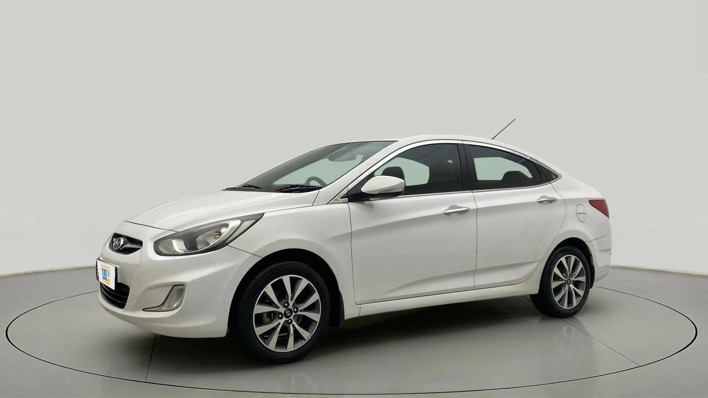 2014 Hyundai Verna FLUIDIC 1.6 VTVT SX, Petrol, Manual, 64,218 km, Left Front Diagonal