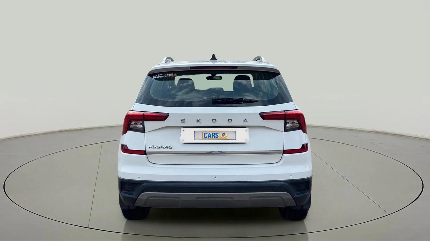 2022 Skoda KUSHAQ STYLE 1.0L TSI AT (6 AIRBAGS), Petrol, Automatic, 25,272 km, Back/Rear