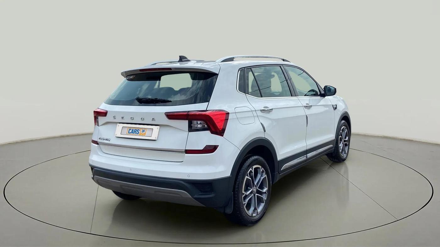 2022 Skoda KUSHAQ STYLE 1.0L TSI AT (6 AIRBAGS), Petrol, Automatic, 25,272 km, Right Back Diagonal