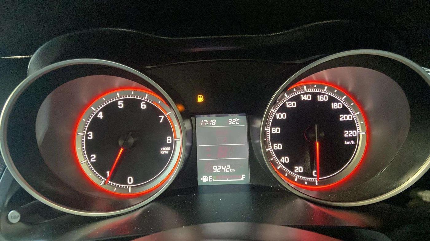 2024 Maruti Swift ZXi, Petrol, Manual, 9,220 km, Odometer Image