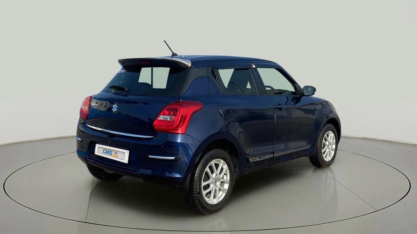 2024 Maruti Swift ZXi, Petrol, Manual, 9,220 km, Right Back Diagonal