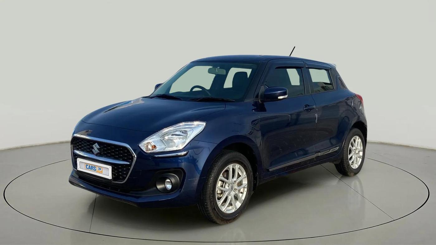2024 Maruti Swift ZXi, Petrol, Manual, 9,220 km, Left Front Diagonal