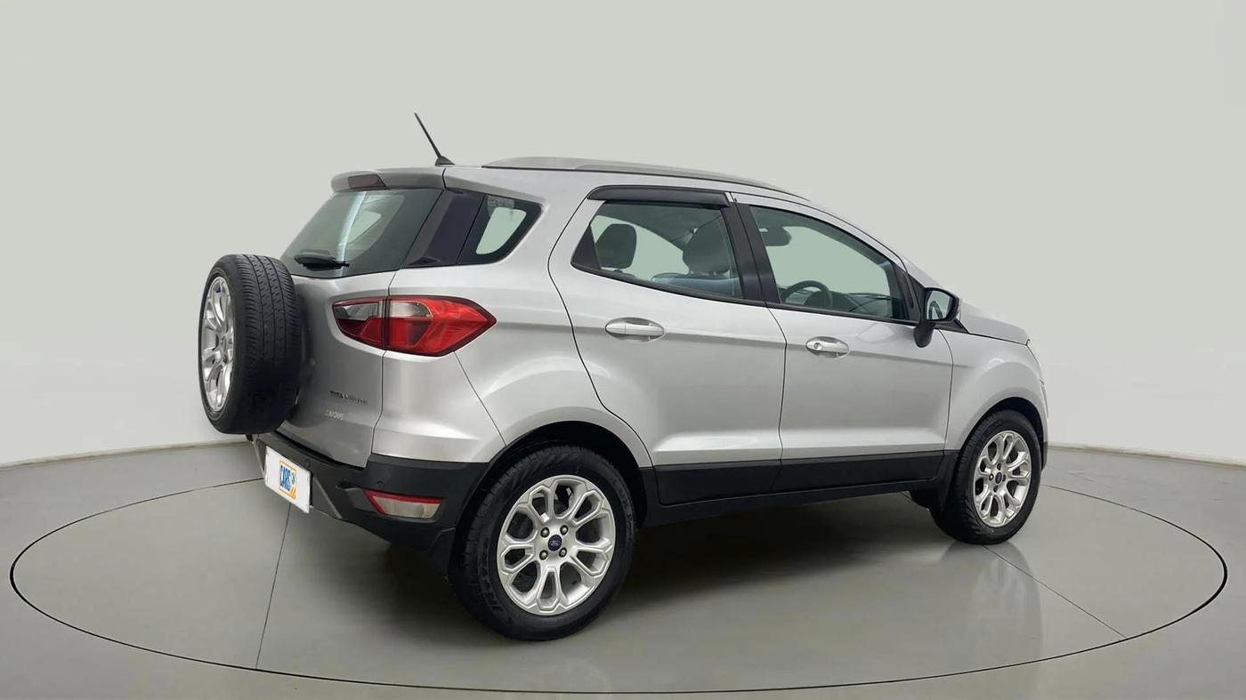 2018 Ford Ecosport TITANIUM + 1.5L PETROL, Petrol, Manual, 67,793 km, Right Back Diagonal