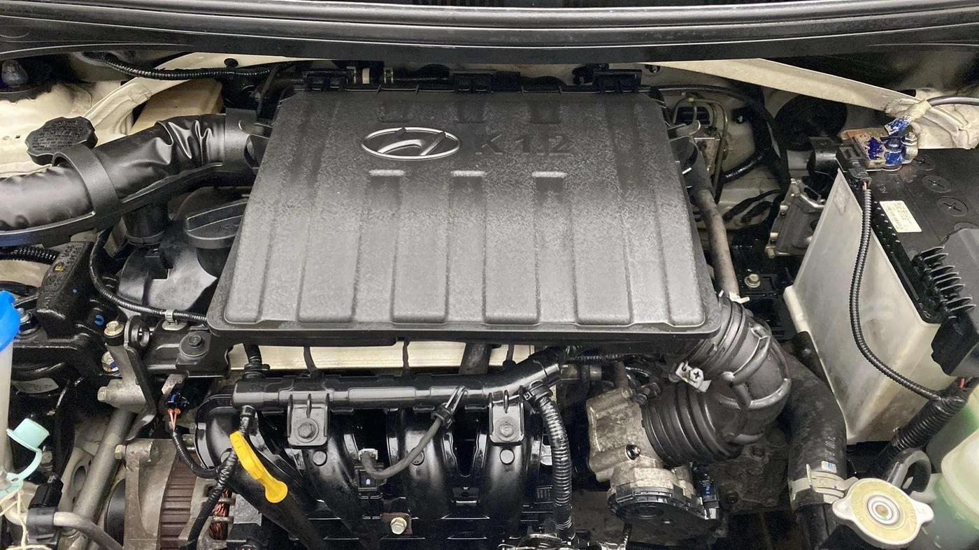 2018 Hyundai Grand i10 SPORTZ 1.2 KAPPA VTVT, Petrol, Manual, 15,535 km, Engine View