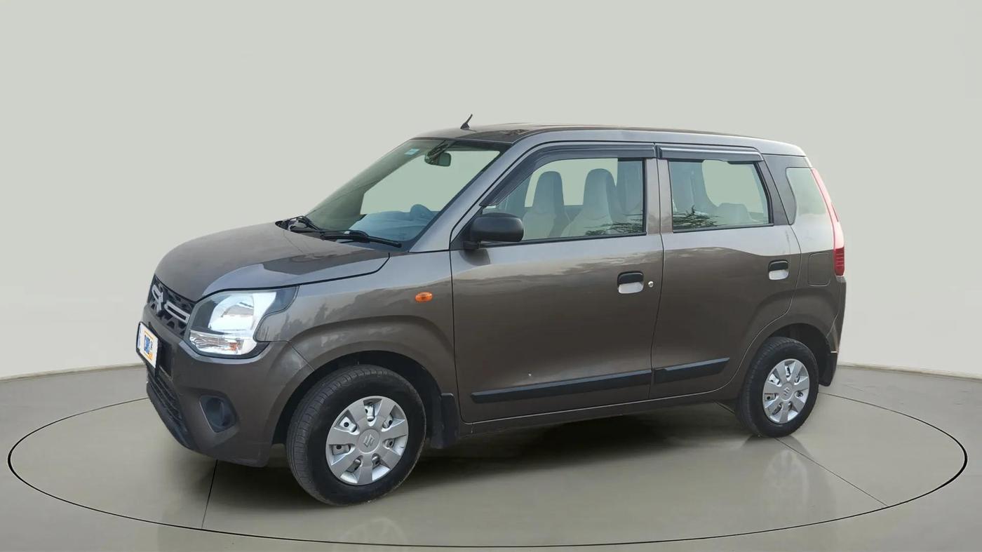 2021 Maruti New Wagon-R LXI CNG 1.0, CNG, Manual, 1,43,760 km, Left Front Diagonal