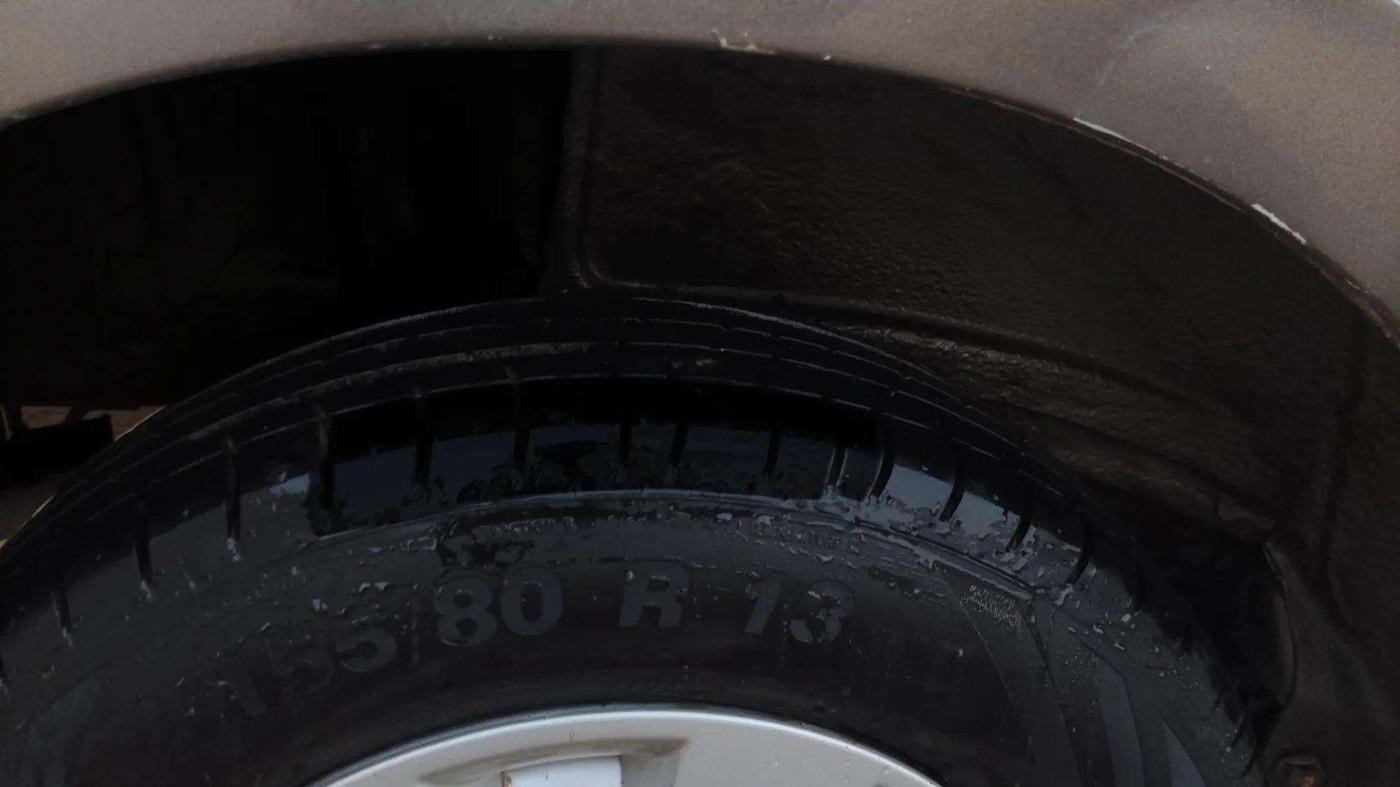 2021 Maruti New Wagon-R LXI CNG 1.0, CNG, Manual, 1,43,760 km, Right Rear Tyre Tread