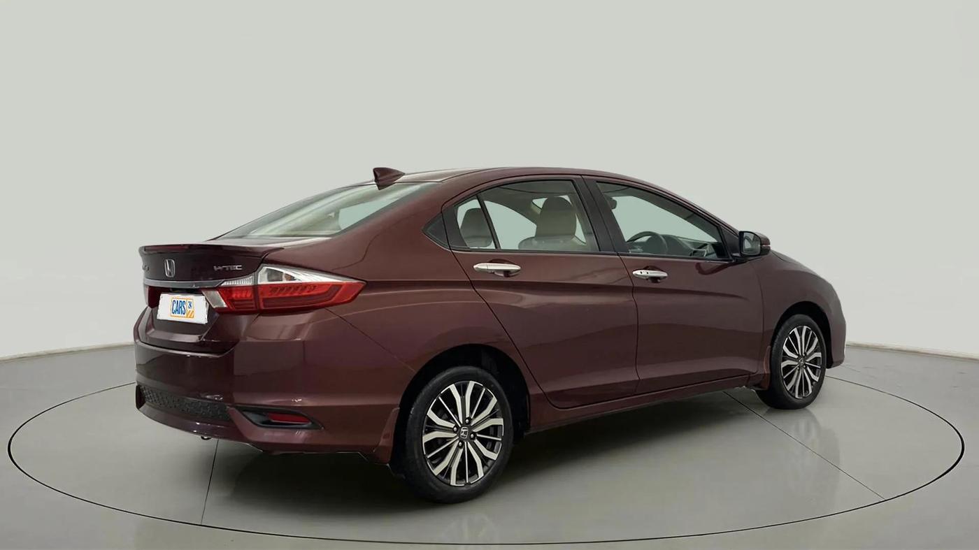 2017 Honda City 1.5L I-VTEC ZX CVT, Petrol, Automatic, 59,725 km, Right Back Diagonal