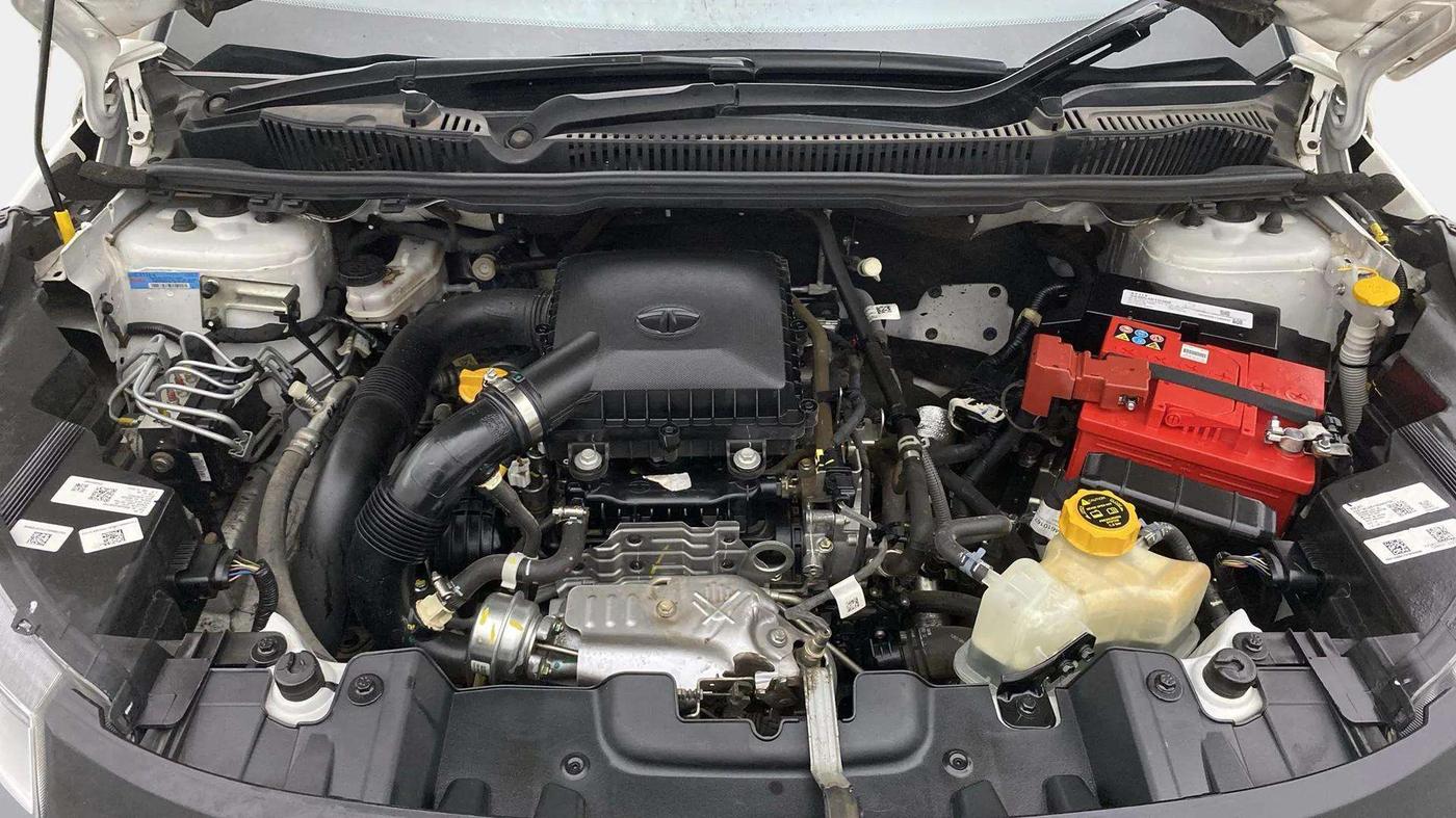 2023 Tata NEXON XZA PLUS SUNROOF PETROL, Petrol, Automatic, 22,759 km, Engine View