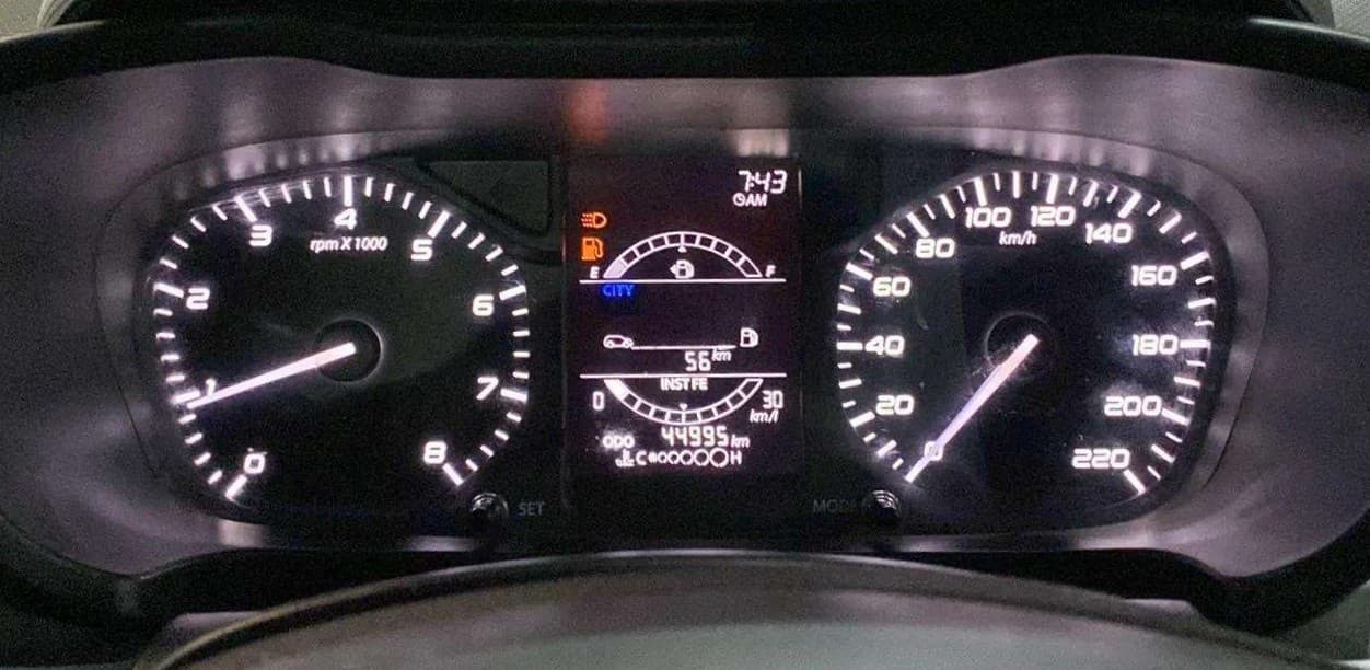 2020 Tata ALTROZ XT PETROL, Petrol, Manual, 44,987 km, Odometer Image