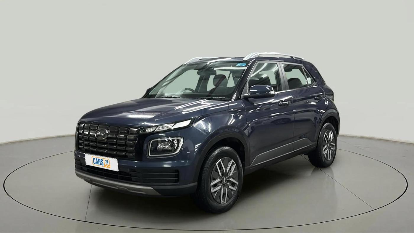 2022 Hyundai VENUE S (O) 1.0 TURBO DCT, Petrol, Automatic, 10,662 km, Left Front Diagonal