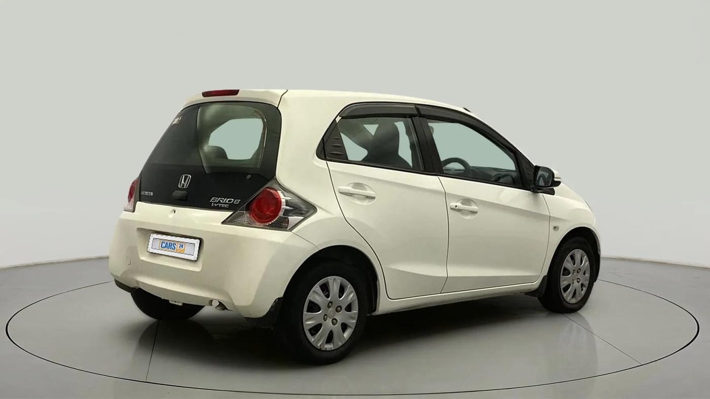 2015 Honda Brio S MT, Petrol, Manual, 53,760 km, Right Back Diagonal