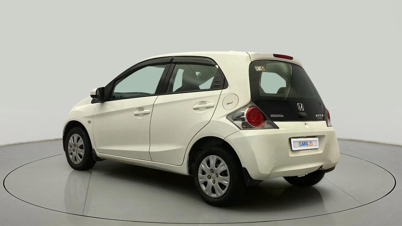 2015 Honda Brio S MT, Petrol, Manual, 53,760 km, Left Back Diagonal