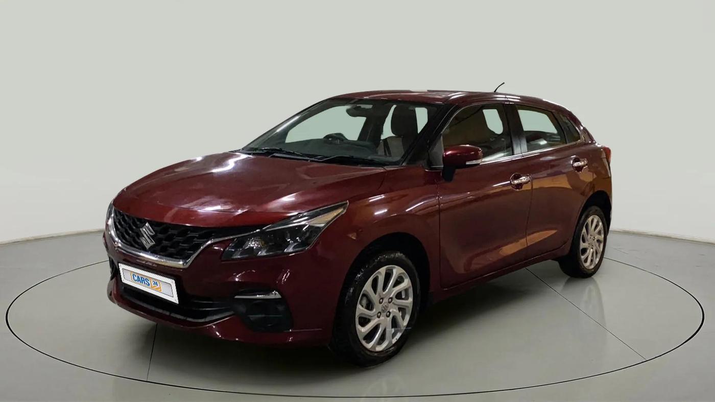 2022 Maruti Baleno ZETA PETROL 1.2, Petrol, Manual, 8,184 km, Left Front Diagonal