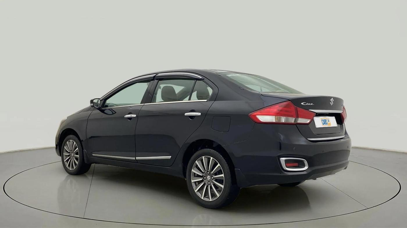 2019 Maruti Ciaz ALPHA  AT 1.5 SHVS PETROL, Petrol, Automatic, 41,978 km, Left Back Diagonal