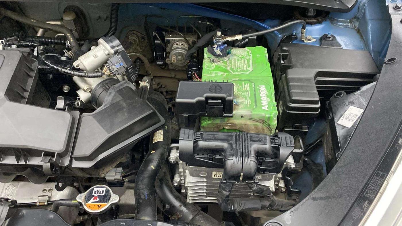 2018 Hyundai NEW SANTRO SPORTZ AMT, Petrol, Automatic, 16,161 km, Engine View - Left