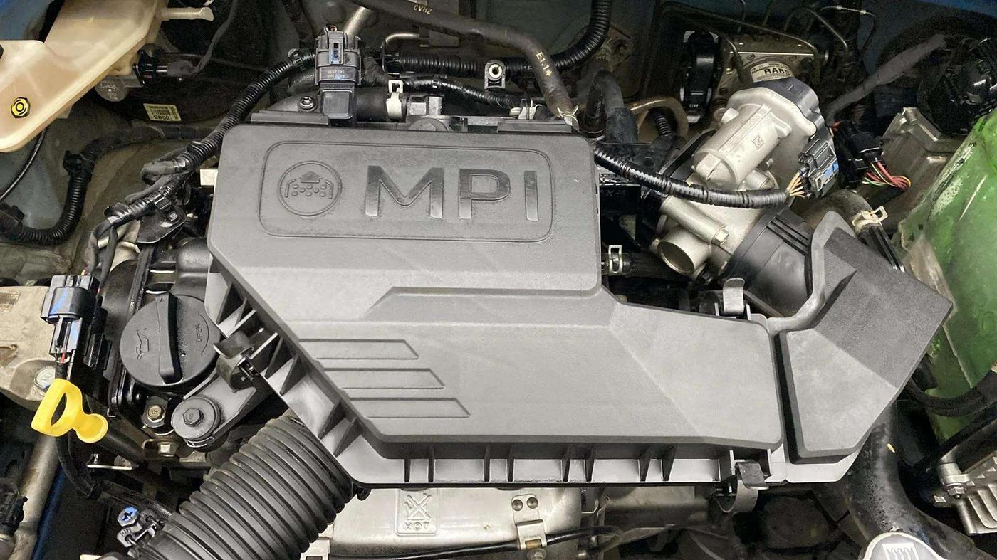 2018 Hyundai NEW SANTRO SPORTZ AMT, Petrol, Automatic, 16,161 km, Engine View