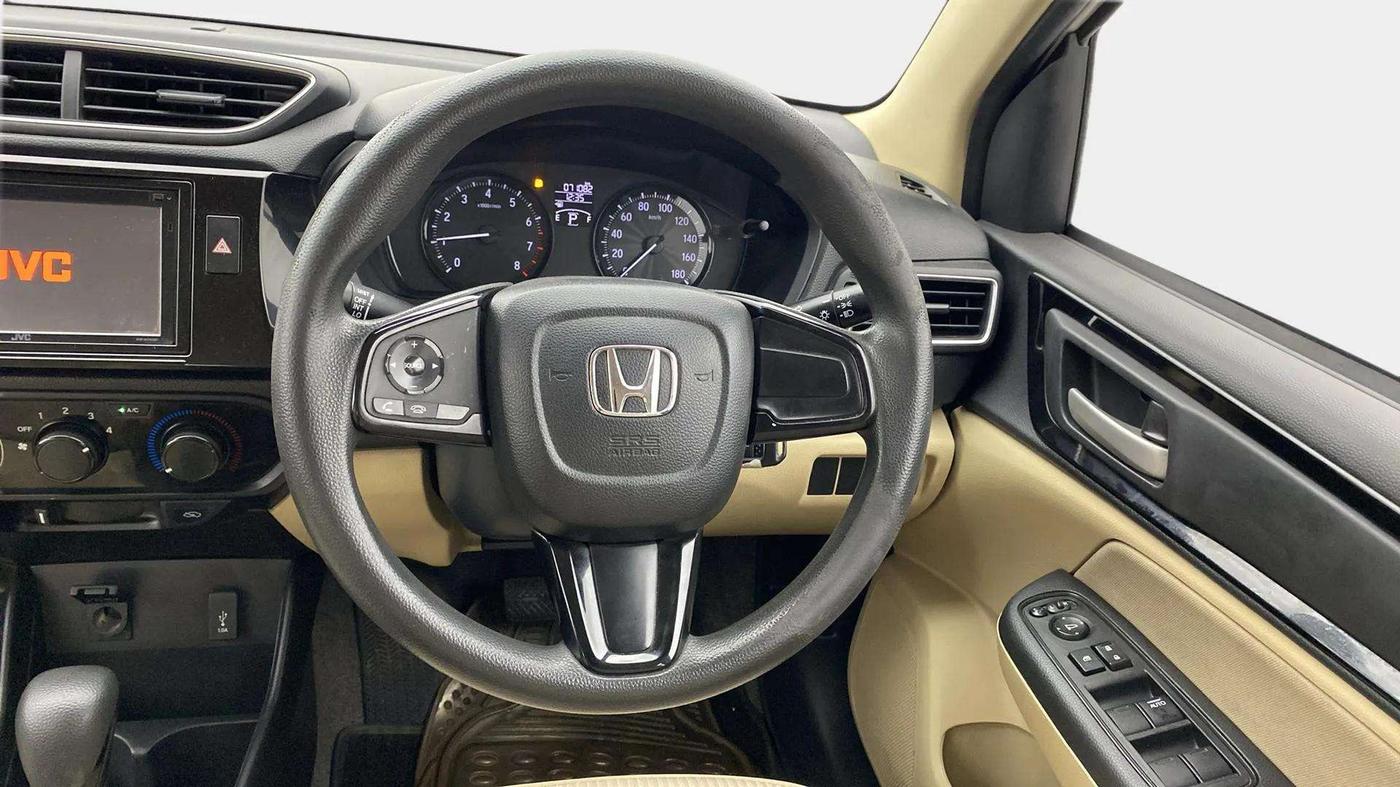 2019 Honda Amaze 1.2L I-VTEC S CVT, Petrol, Automatic, 71,109 km, Steering Wheel Close Up