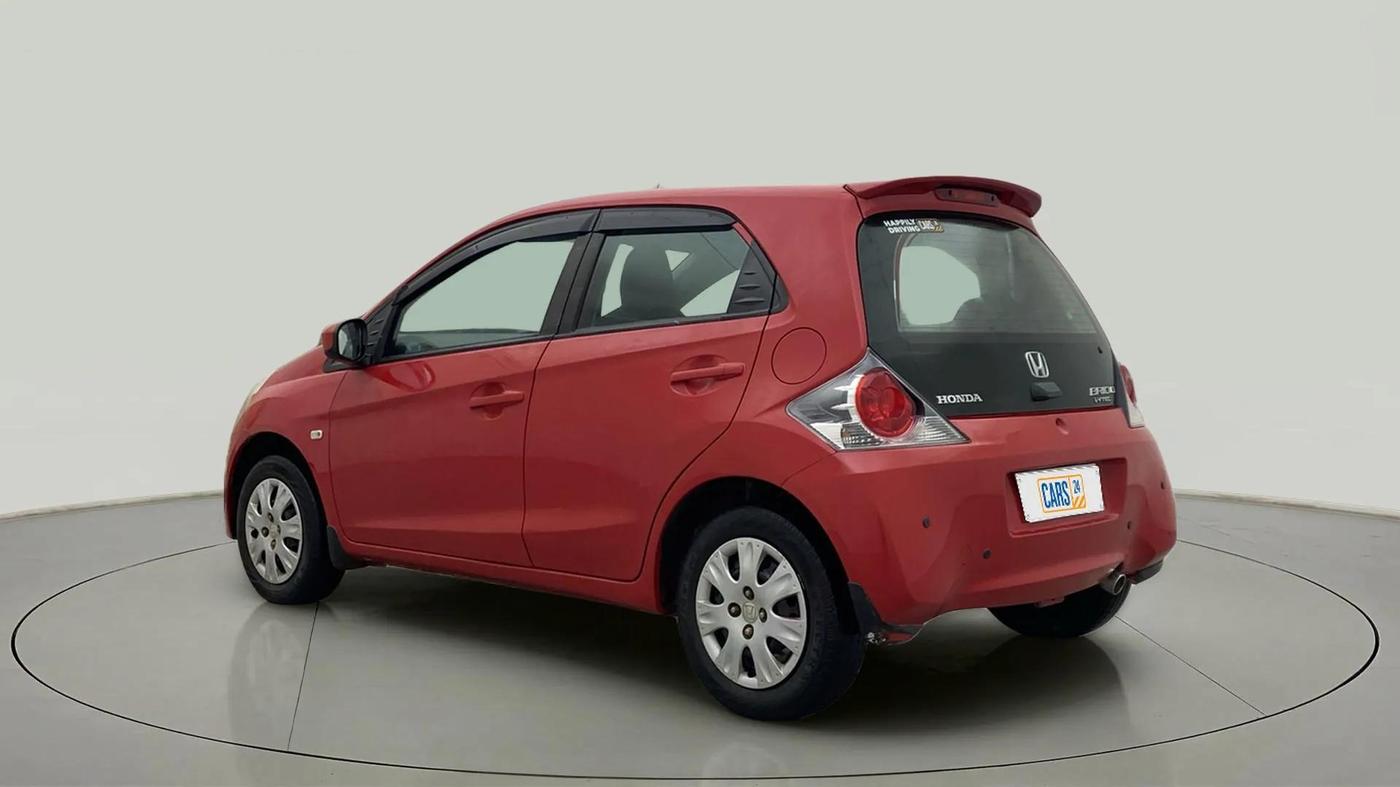 2014 Honda Brio S MT, Petrol, Manual, 42,887 km, Left Back Diagonal