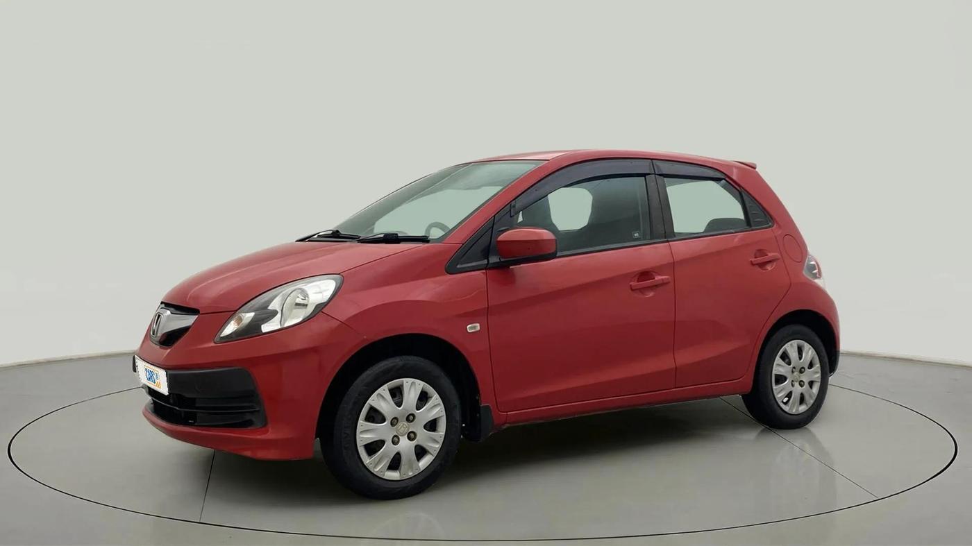 2014 Honda Brio S MT, Petrol, Manual, 42,887 km, Left Front Diagonal