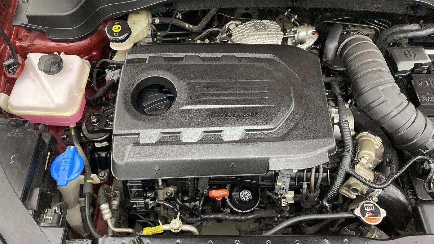 2021 KIA SONET HTX 1.5, Diesel, Manual, 30,279 km, Engine View - Right
