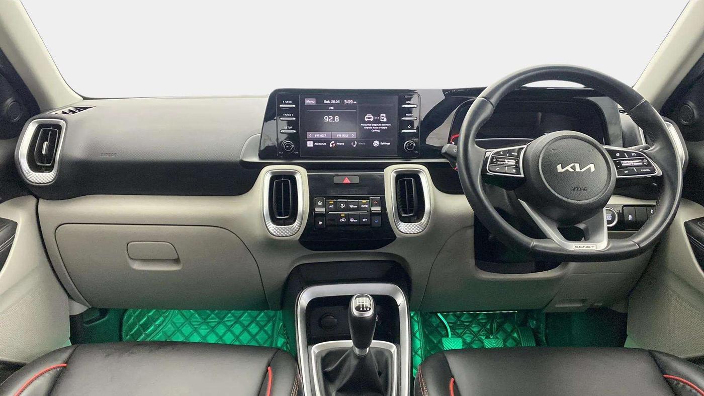 2021 KIA SONET HTX 1.5, Diesel, Manual, 30,279 km, Dashboard