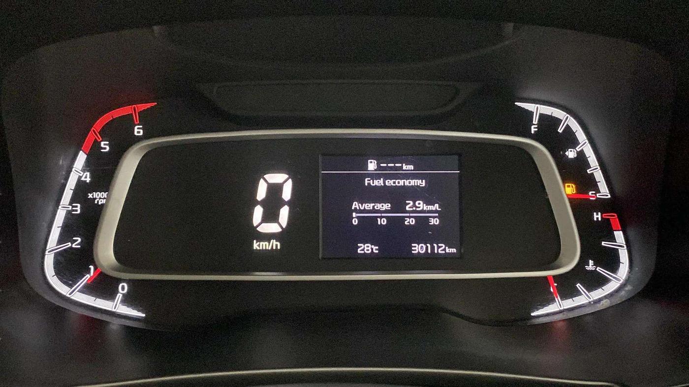 2021 KIA SONET HTX 1.5, Diesel, Manual, 30,279 km, Odometer Image