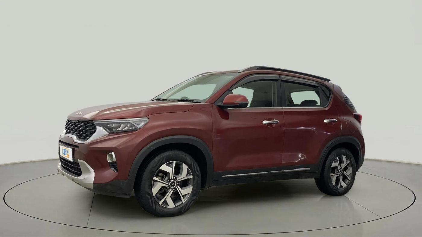 2021 KIA SONET HTX 1.5, Diesel, Manual, 30,279 km, Left Front Diagonal