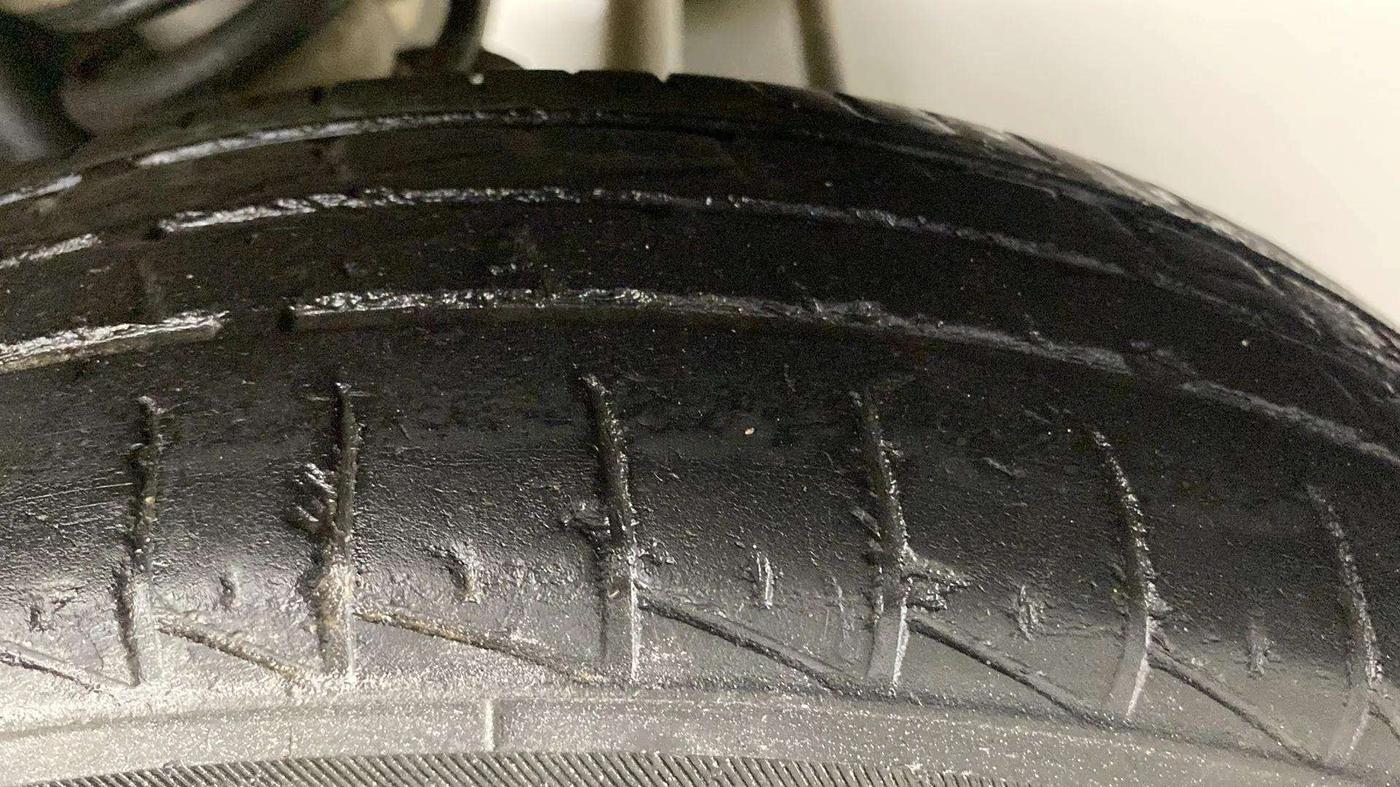 2022 Maruti Alto LXI OPT CNG, CNG, Manual, 39,737 km, Left Rear Tyre Tread
