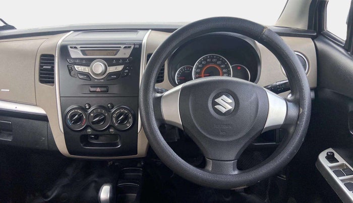 2016 Maruti Wagon R 1.0 VXI (O) AMT, Petrol, Automatic, 45,470 km, Steering Wheel Close Up