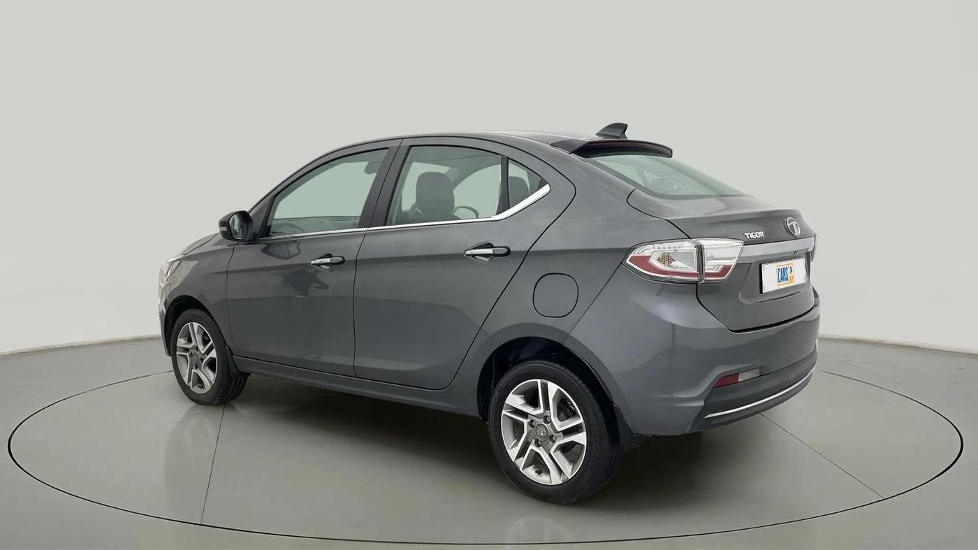 2023 Tata TIGOR XZA PLUS PETROL, Petrol, Automatic, 3,588 km, Left Back Diagonal