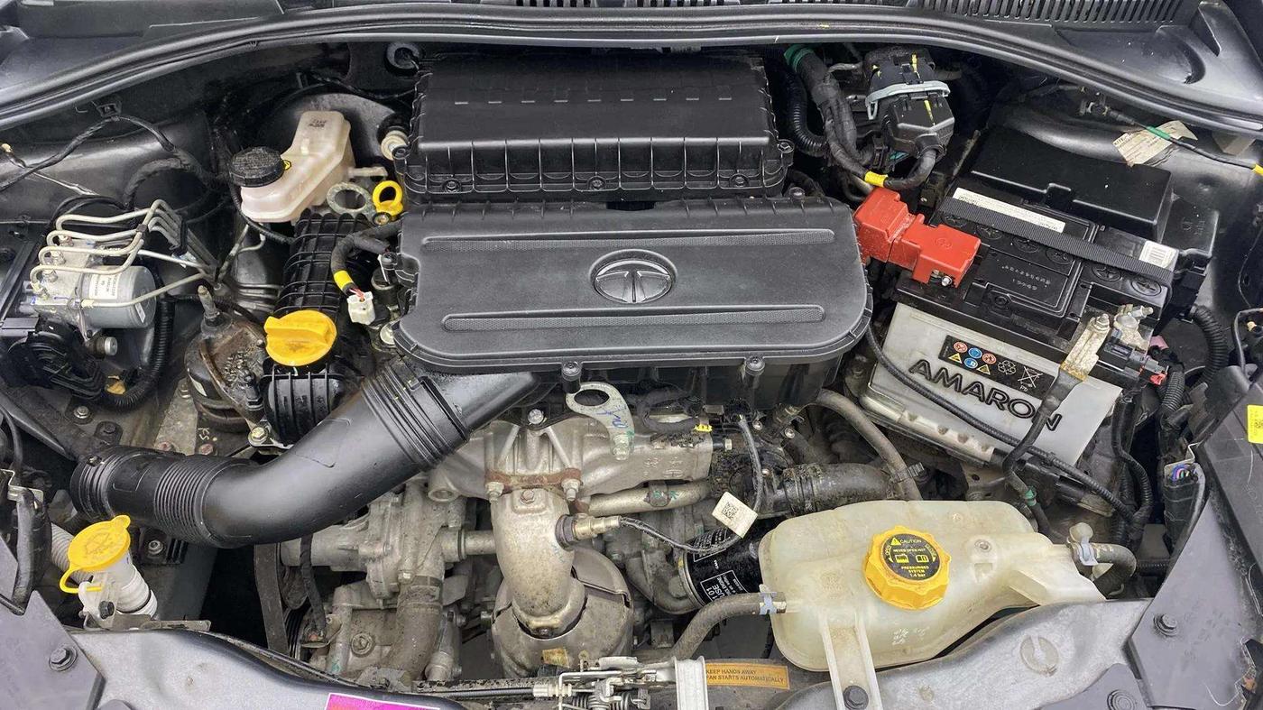 2023 Tata TIGOR XZA PLUS PETROL, Petrol, Automatic, 3,588 km, Engine View