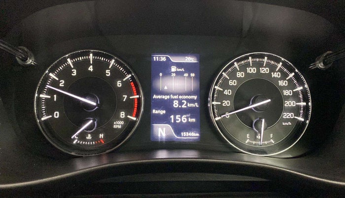 2023 Maruti Baleno ALPHA 1.2 AGS, Petrol, Automatic, 15,316 km, Odometer Image