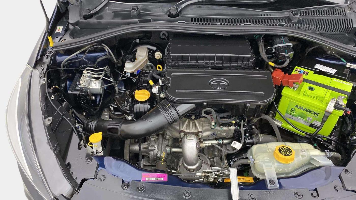 2023 Tata Tiago XZA PLUS PETROL, Petrol, Automatic, 17,163 km, Engine View - Right