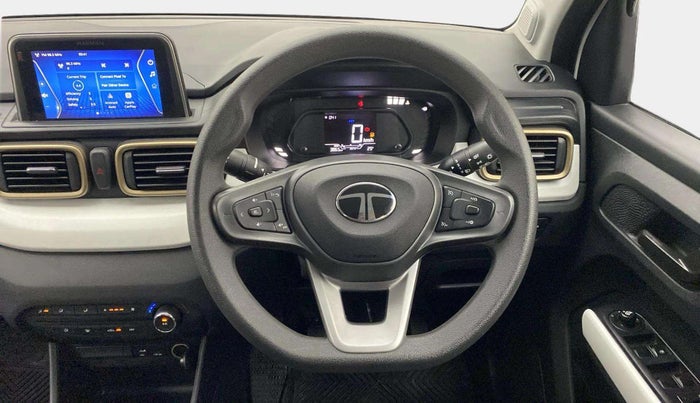 2024 Tata PUNCH ACCOMPLISHED MT, Petrol, Manual, 3,828 km, Steering Wheel Close Up