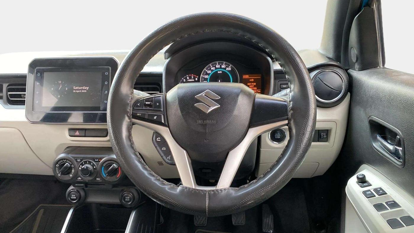 2022 Maruti IGNIS ZETA 1.2, Petrol, Manual, 21,717 km, Steering Wheel Close Up