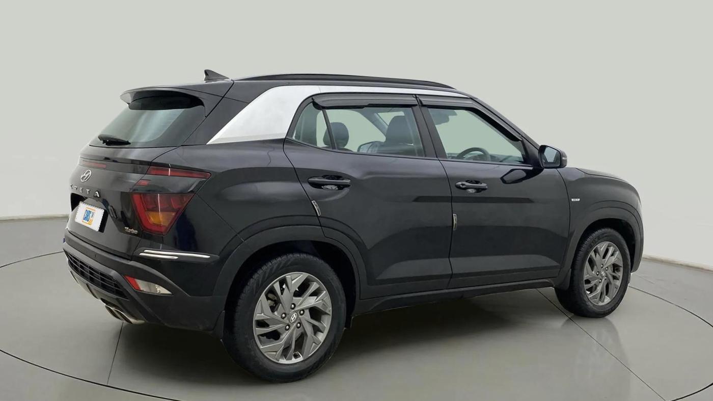 2020 Hyundai Creta SX (O) 1.4 TURBO DCT, Petrol, Automatic, 49,251 km, Right Back Diagonal