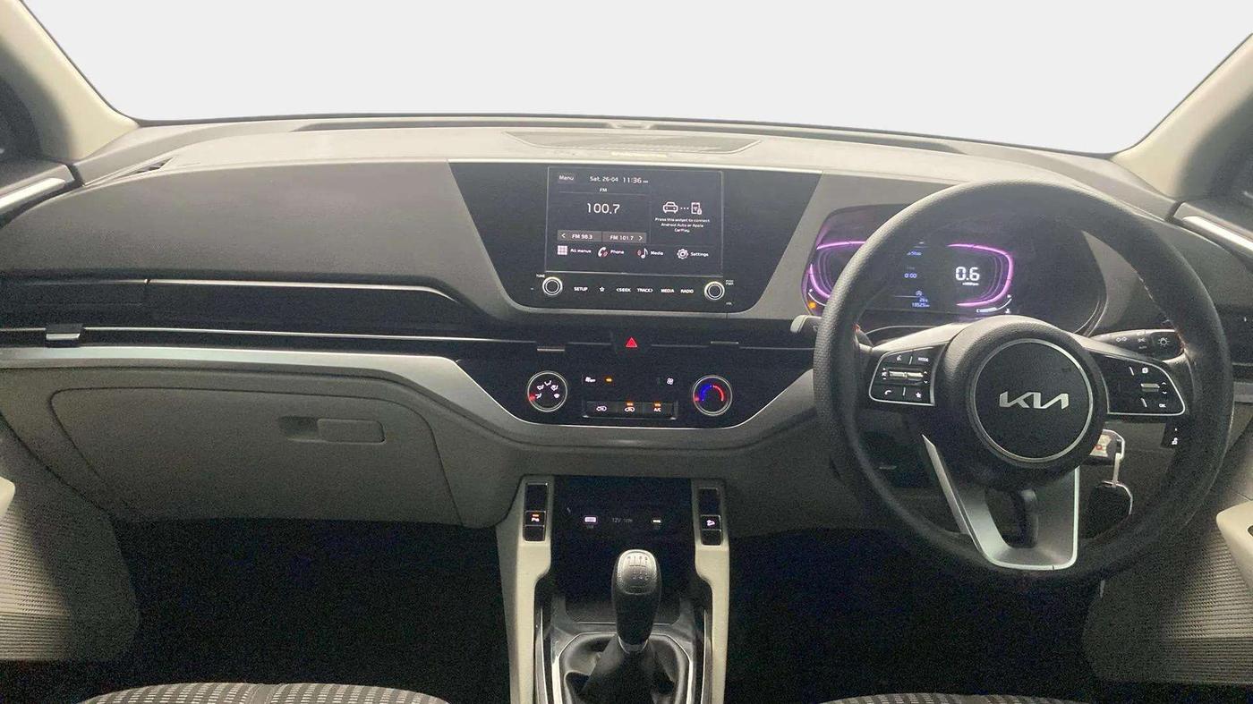 2024 KIA CARENS  PRESTIGE 1.5 TURBO PETROL IMT 7 STR , Petrol, Manual, 19,570 km, Dashboard