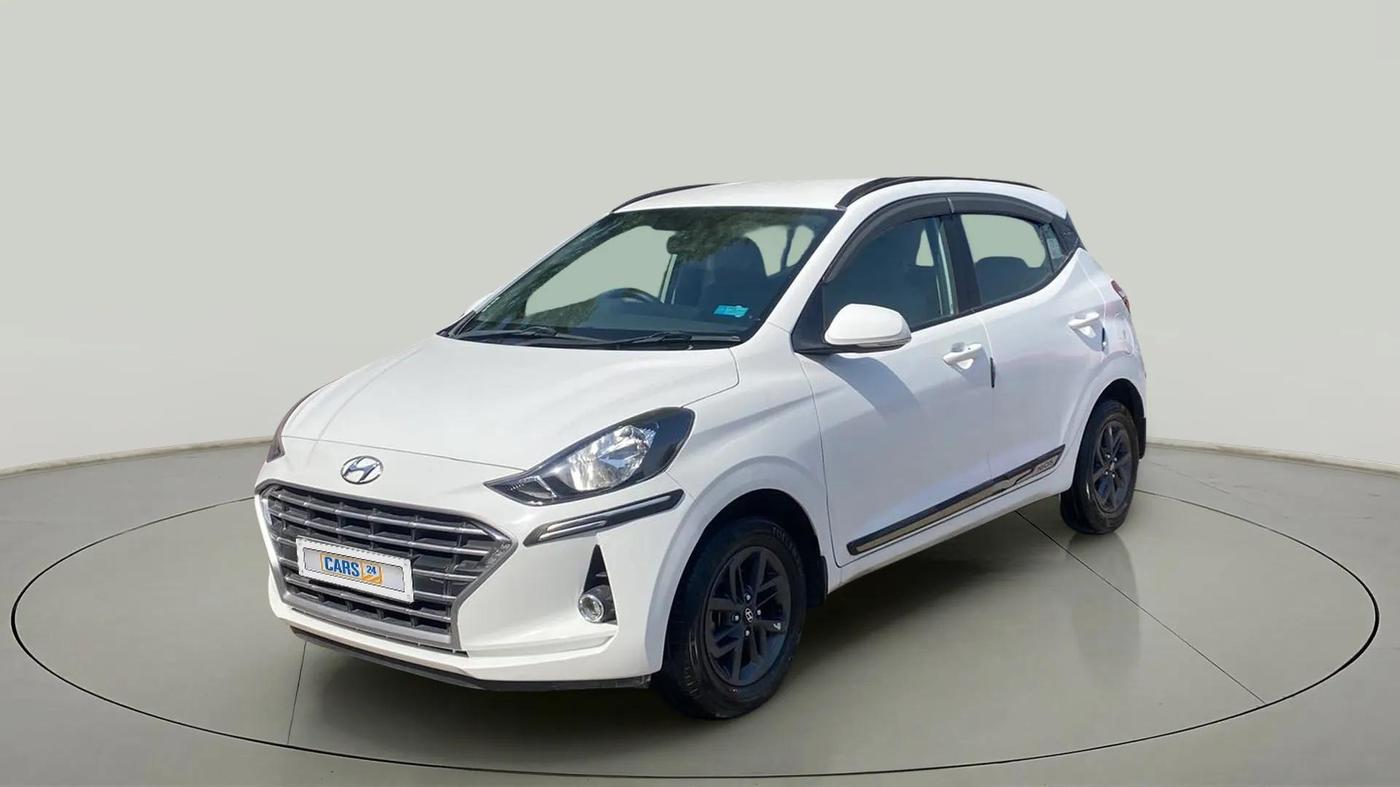2022 Hyundai GRAND I10 NIOS SPORTZ 1.2 KAPPA VTVT, Petrol, Manual, 24,752 km, Left Front Diagonal