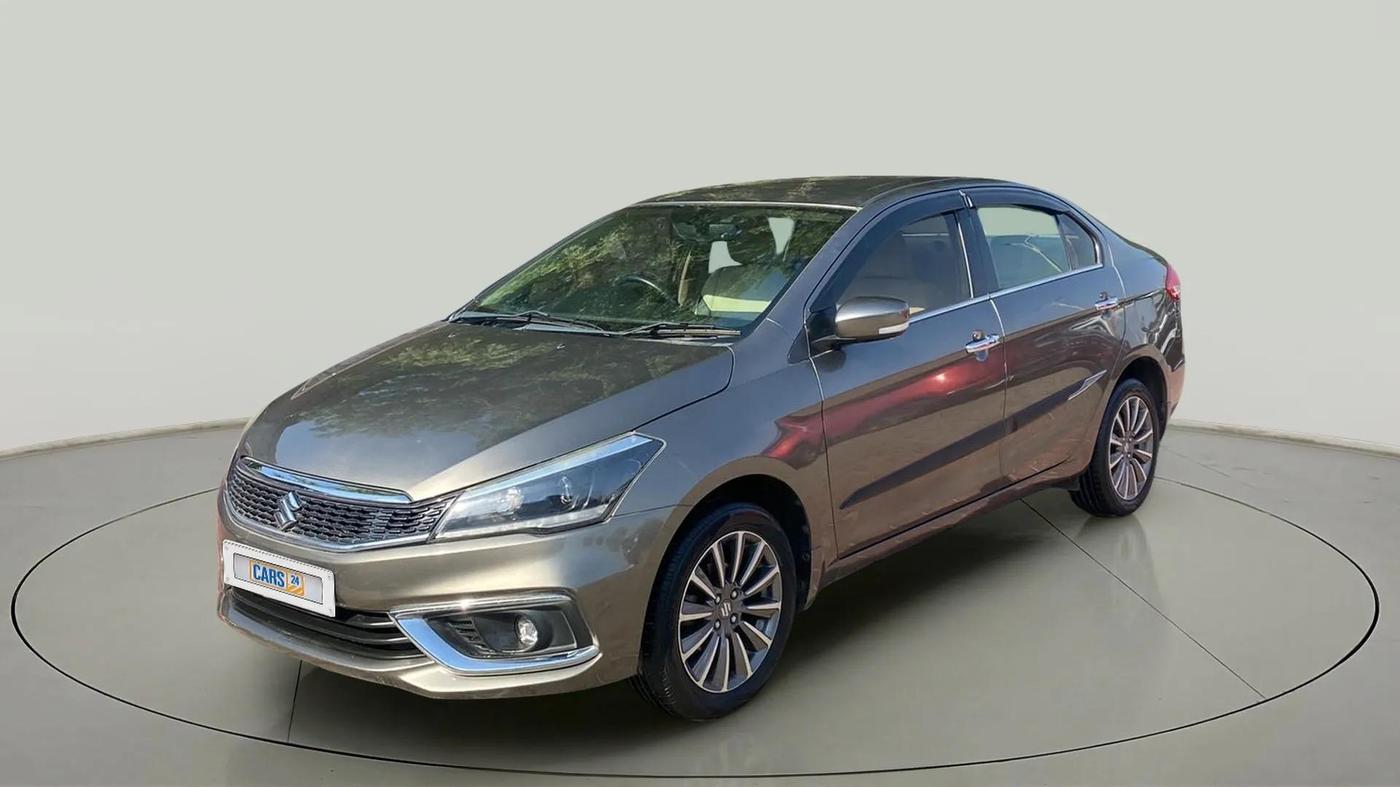 2019 Maruti Ciaz ALPHA 1.5 SHVS PETROL, Petrol, Manual, 54,620 km, Left Front Diagonal